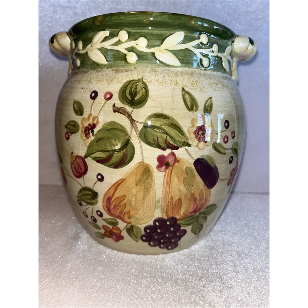 Certified International La Toscana Pamela Gladding Medium Canister/Utensil Holde